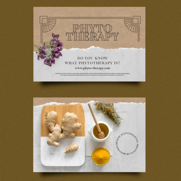 Cartes d'affaires écologiques KRAFT