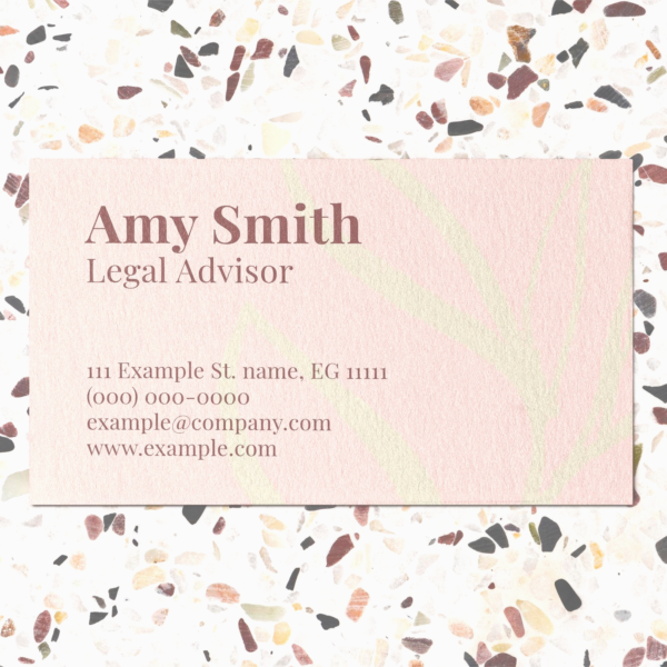 Cartes d'affaires Papier Prestige